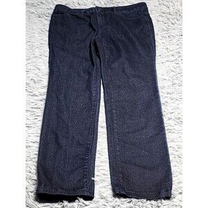 Route 66 Jeans Womens Size 28 Straight Leg Dark Wash Mid Rise Stretch 27" Inseam